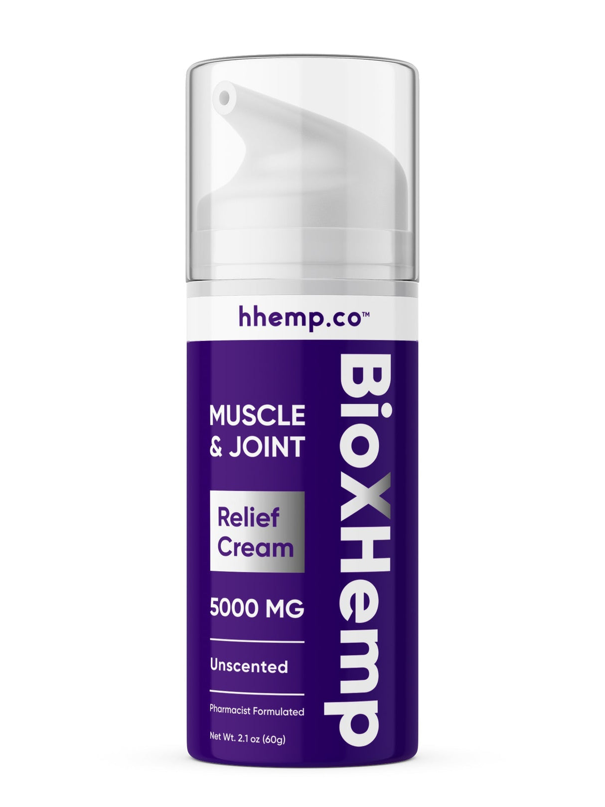 hhemp.co Bio X Hemp Cream - 5,000mg