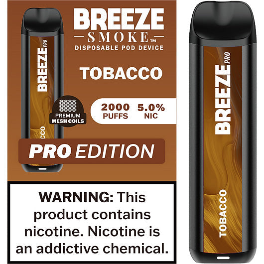 Breeze Pro Disposable Vape - 2,000 Puffs