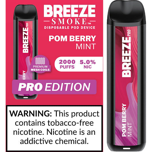 Breeze Pro Disposable Vape - 2,000 Puffs