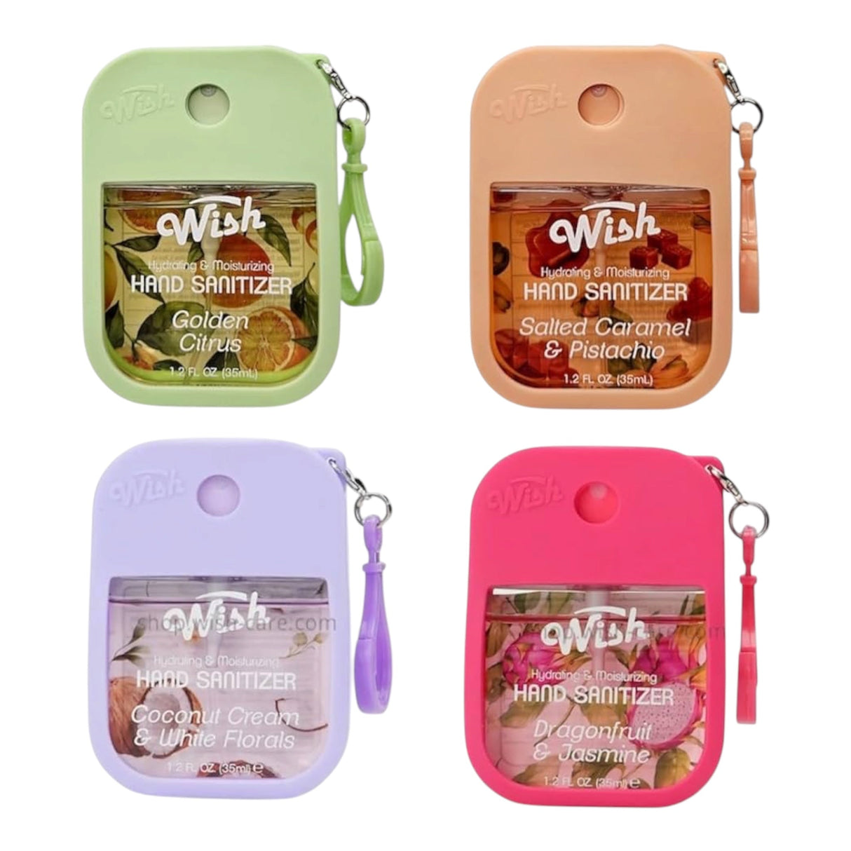 Wish Hydrating & Moisturizing Hand Sanitizer Travel Size