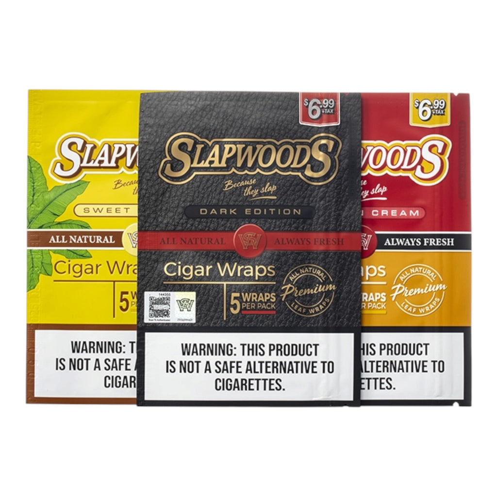 SlapWoods All Natural Cigar Wraps