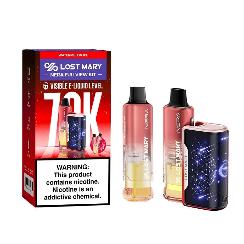 Lost Mary Nera Kit Fullview Disposable Vape - 70,000 Puffs