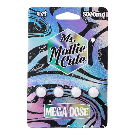 Ms Mollie Cule Mega Dose Mushroom Blend Tablets - 5,000mg