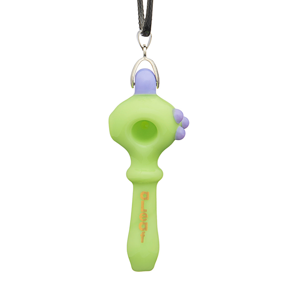 aLeaf Slim Dotted Pendant Spoon