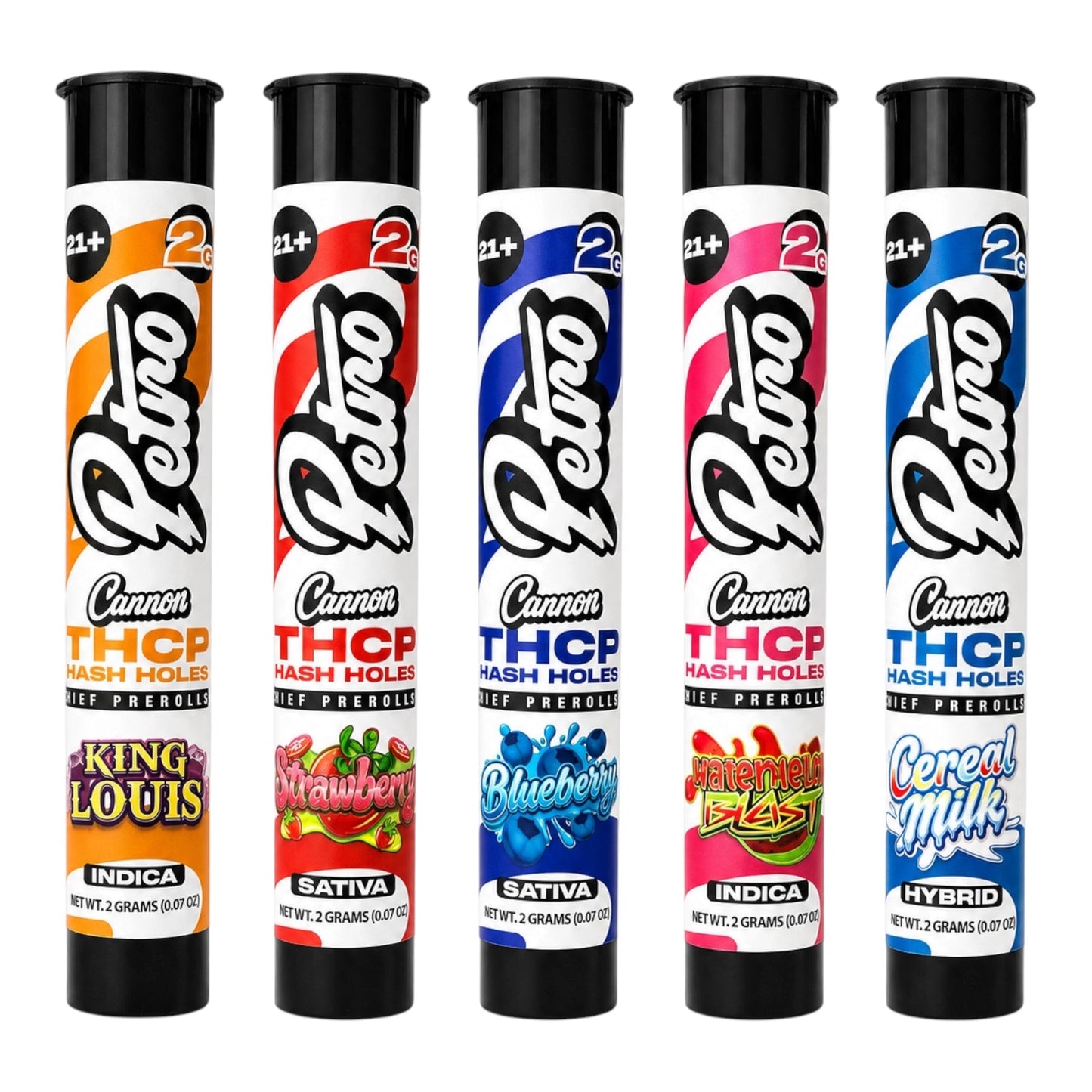 Petro THC-P Hash Hole Kief Pre-Rolls - 2g