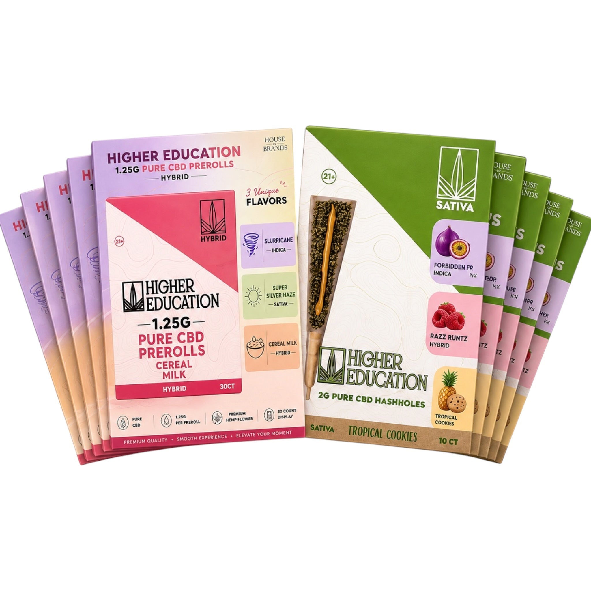Higher Education Pure CBD Hashholes - 2g