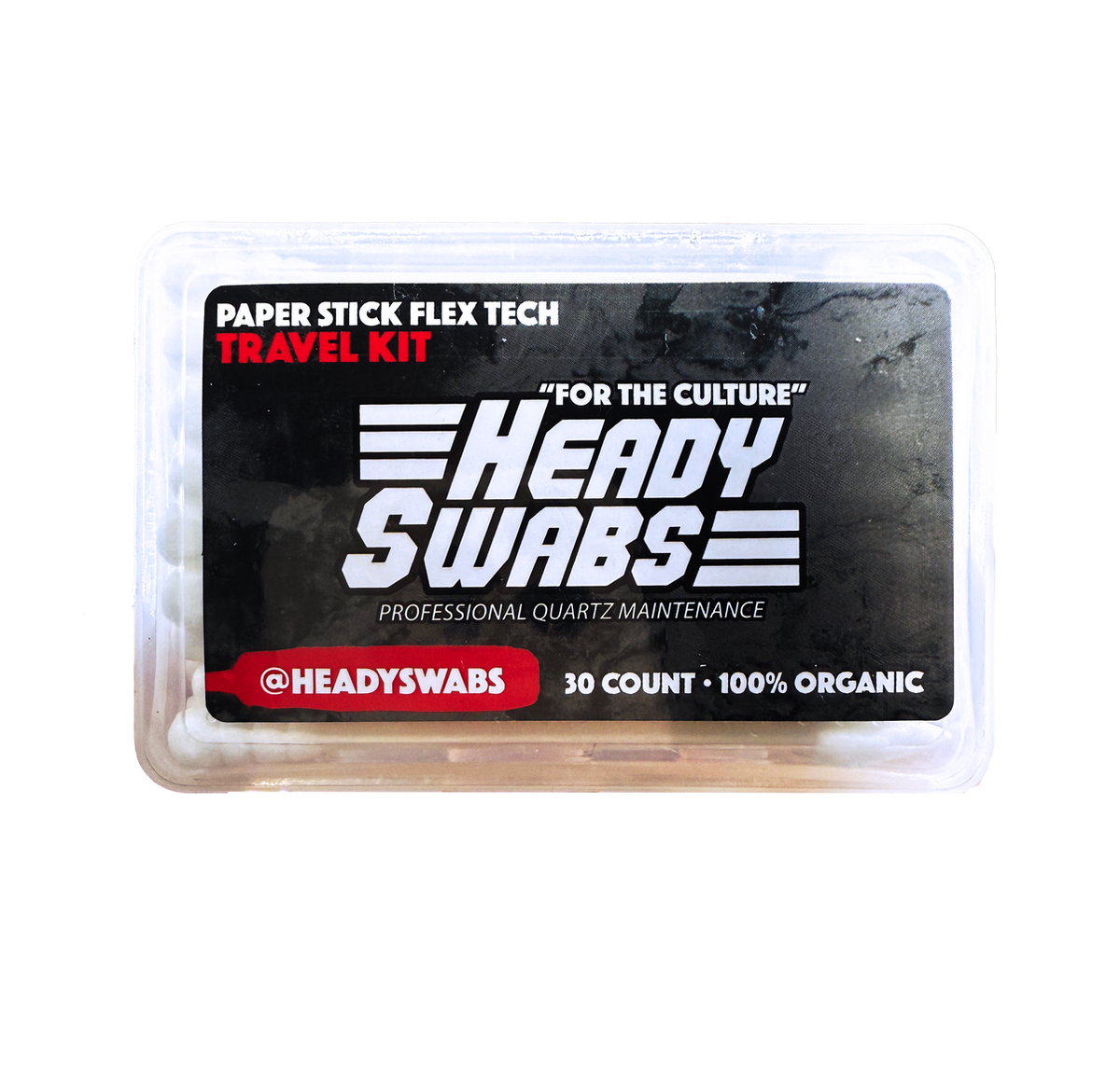 Heady Swabs Paper Stick Flex Tech