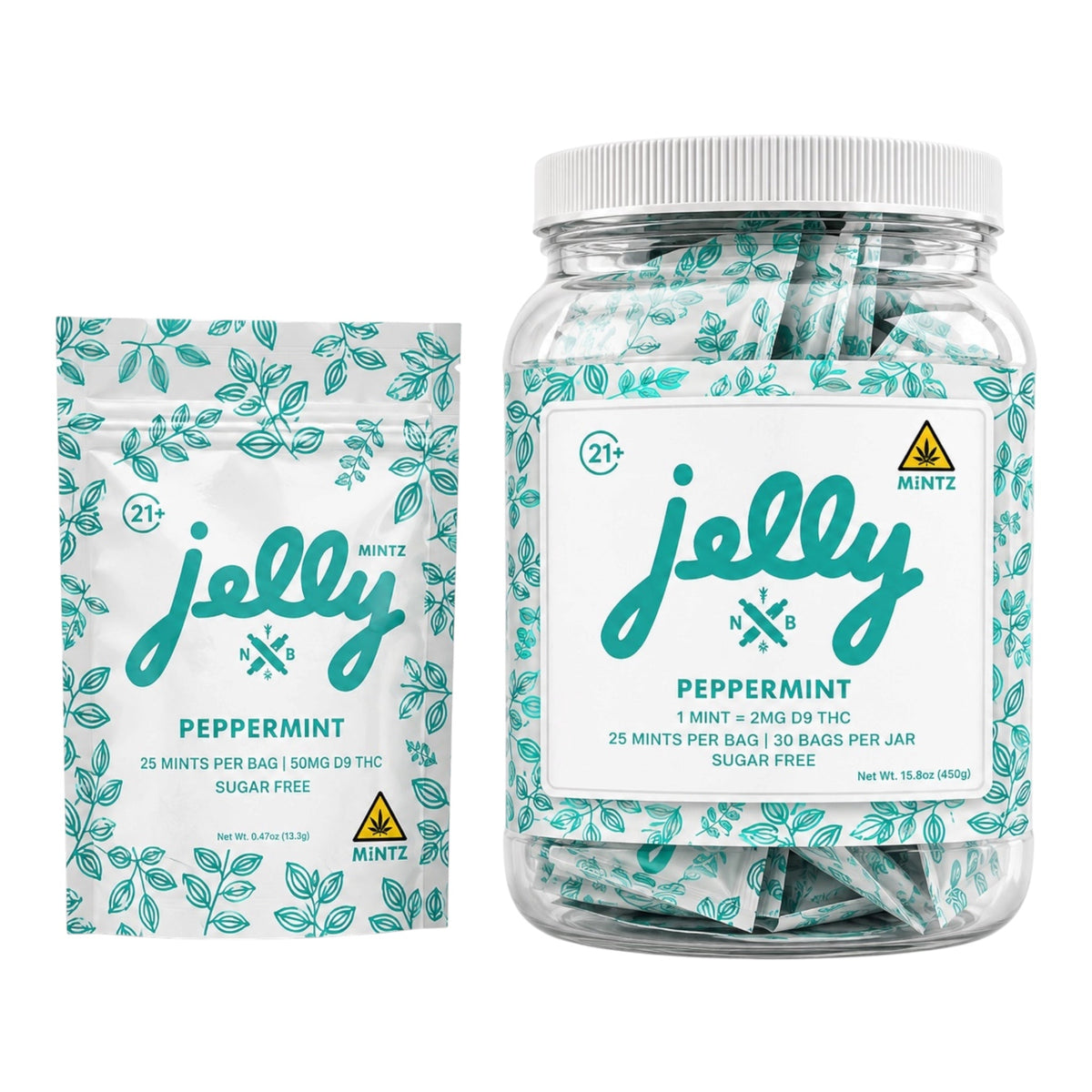 NYB Jelly D9 Mintz - 50mg