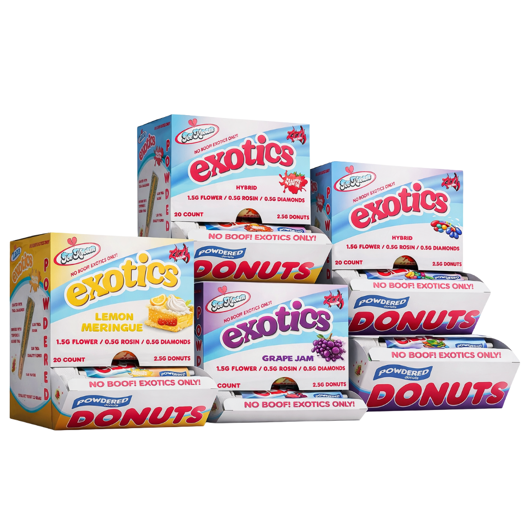 Ice Kream Exotics Powdered Donuts  Pre-Rolls - 2.5g