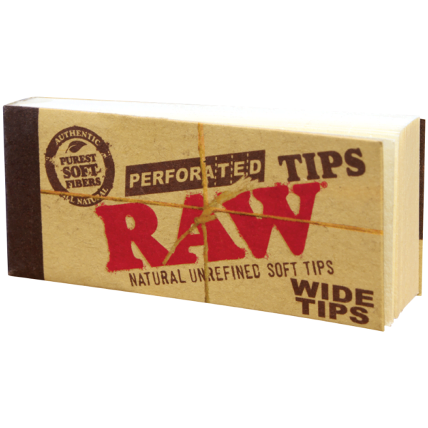 RAW Perforated Natural Tips