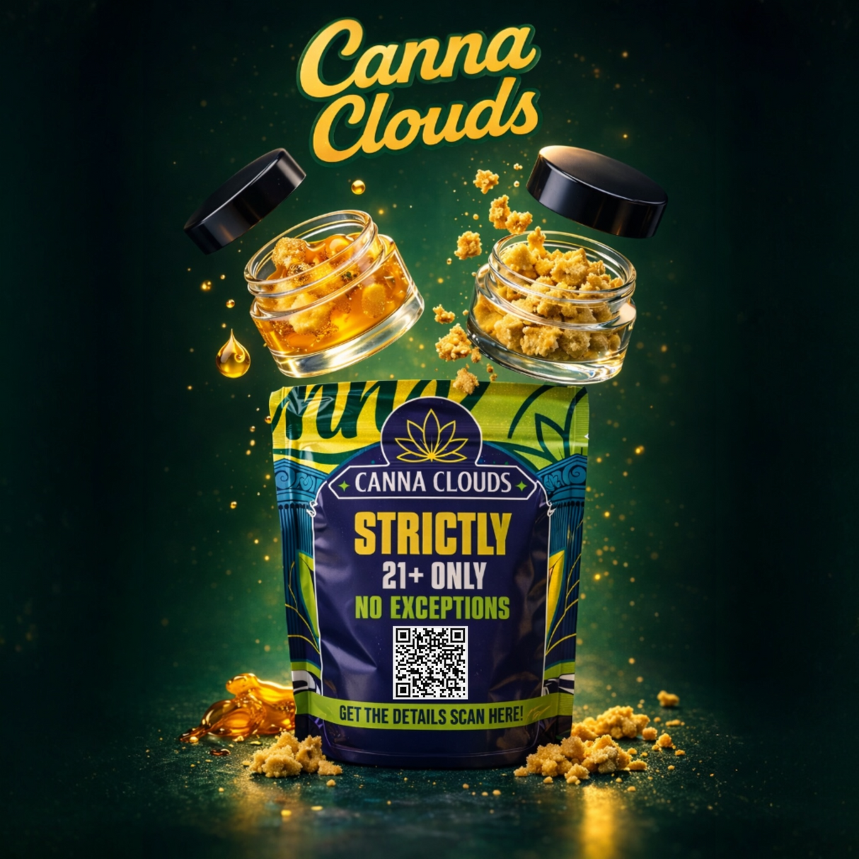 Canna Clouds Concentrates - 3.5g